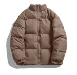 brown Puffer Jacket