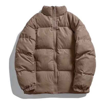 brown Puffer Jacket