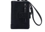 Buy Vintage Women's Wristlet Wallet Online | Multi-Pocket Mini black Purse