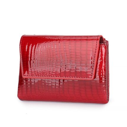 Crocodile Mini red Wallet